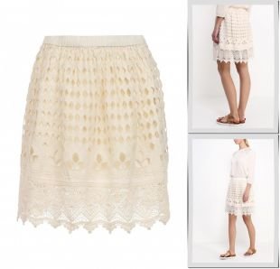 Молочные юбки, юбка ichi, весна-лето 2015